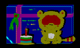 生日快乐！(to deity ^_^)