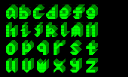 大写字体