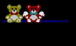 two bears