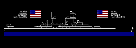 美国海军“密苏里MISSOURI”号战列舰