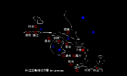 c长江三角洲经济带地图