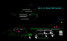 y英国空军F.MK3“Tornado”战斗轰炸机